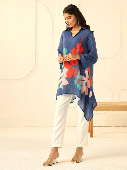 BLUE COSTA NUR TUNIC