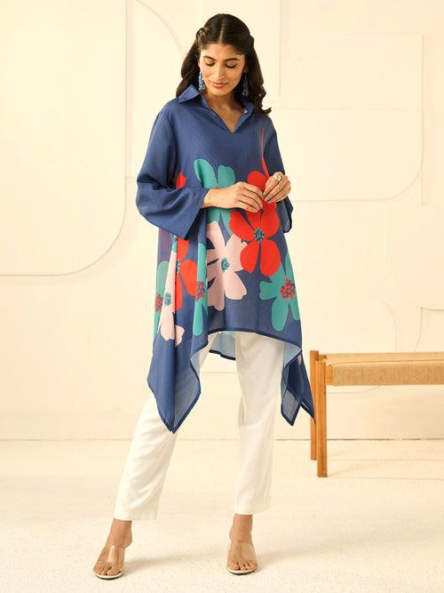 BLUE COSTA NUR TUNIC