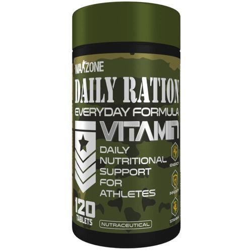 Warzone Daily Ration Men’s Multivitamin, 120 Tablets