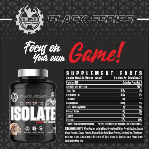 Dexter Jackson Black Series Whey Isolate