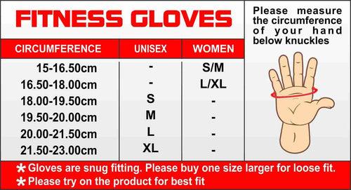 USI Universal Gym Gloves, 733GG Fitness Gloves For Men & Women (No return no exchange)