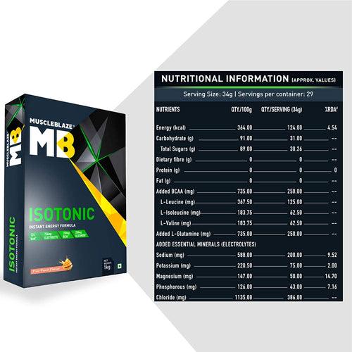 MuscleBlaze Isotonic Instant Energy Formula