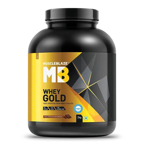 MuscleBlaze Whey Gold, 100% Whey Protein Isolate