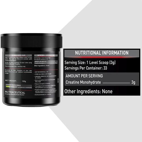 MuscleBlaze CreaPRO Creatine with Creapure Powder from Germany