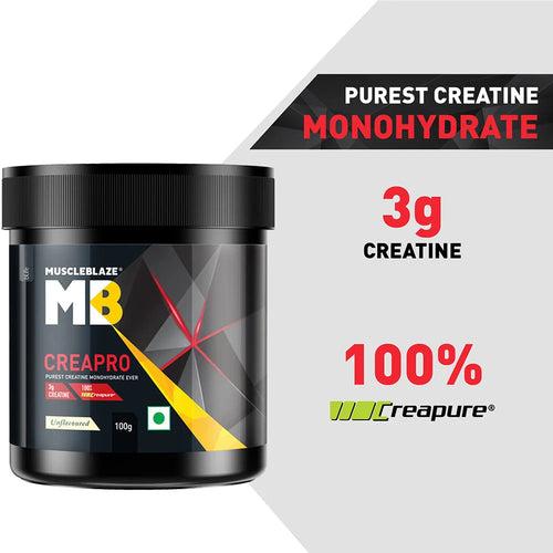 MuscleBlaze CreaPRO Creatine with Creapure Powder from Germany