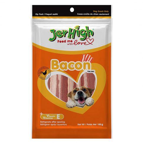 JerHigh Bacon Dog Treats, 100 gm