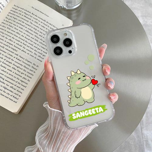 Mini Dino Customize Transparent Silicon Case For Motorola