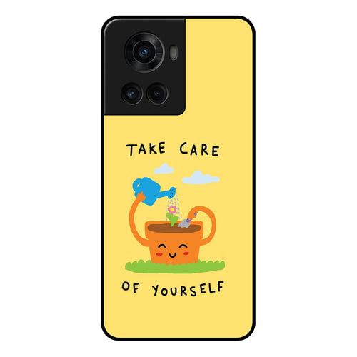 Take Care Glossy Metal Case Cover For OnePlus