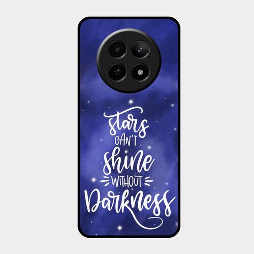 Star Glossy Metal Case Cover For Realme