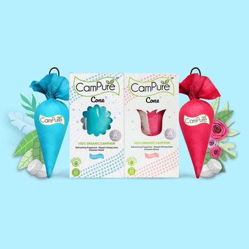 CamPure Cone - Original & Rose (Pack of 2)