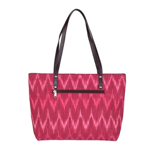 Nakshi Magenta Pink Tote Bag