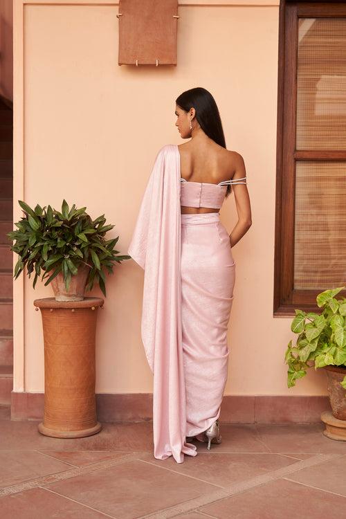 Pink Toast Sari