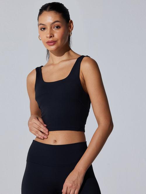 Black Elevate 24/7 Sports Bra