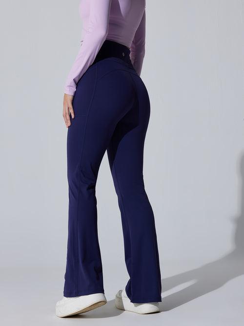 Deep Purple All-Day Flex Flare Pants