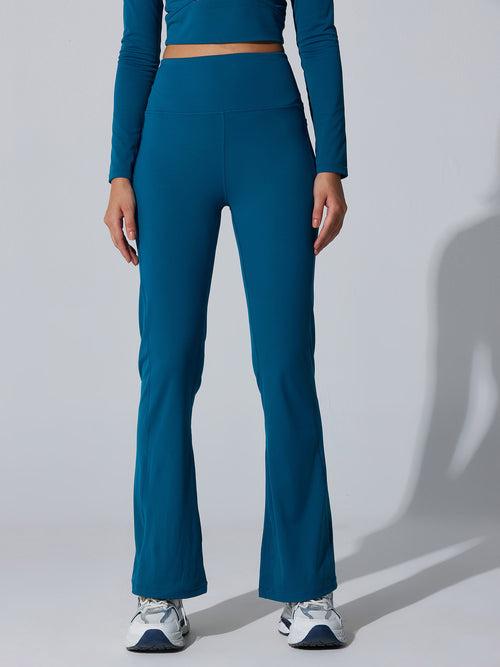 Blue All-Day Flex Flare Pants