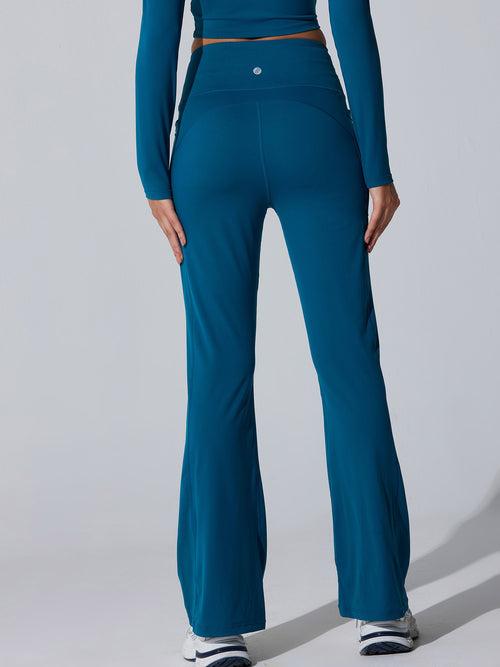 Blue All-Day Flex Flare Pants