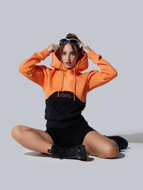 Orange Dual Shade Adapt Hoodie