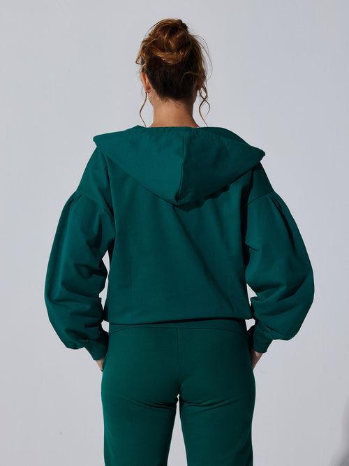 Green Cloud Cut Jacket