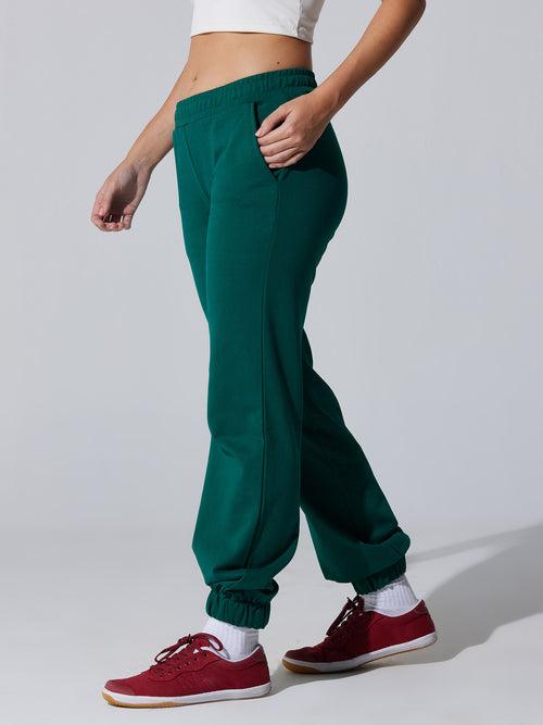 Green Kickback Joggers