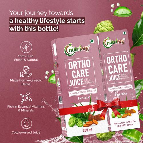 Nutriorg Ortho Care Juice| Buy 500ml Get 250ml Free