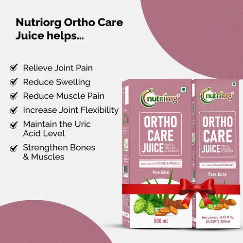 Nutriorg Ortho Care Juice| Buy 500ml Get 250ml Free