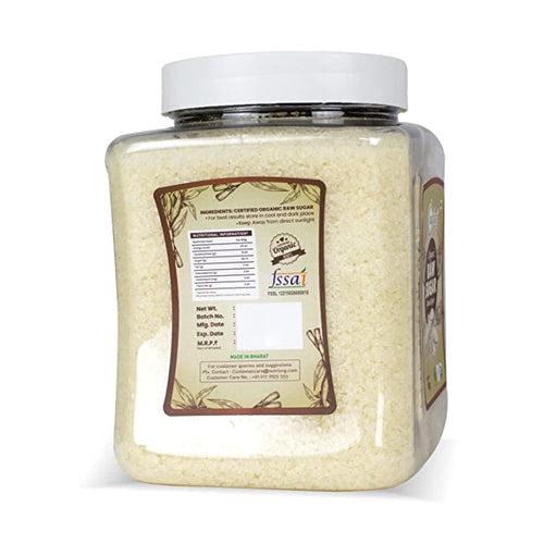 Nutriorg Organic Raw Sugar ( Khand Sugar) 100% Organic & Pure 2kg (Pack of 2*1kg)