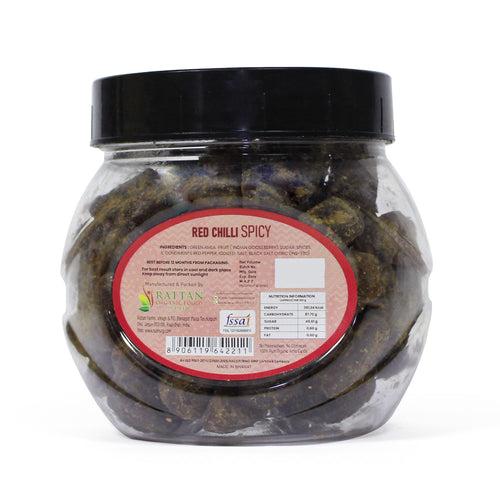 Nutriorg Red Chilli Spicy Amla Candy 250g