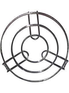 Stainless Steel Trivet Set of 2 | Steel Pot, Cooker, Donga Stands | Heat Resistant Hot Plate Dishes Holder Trivet Set | | Round Steamer Rack Stand | Round Steamer Rack Stand | Pack of 2 (2)