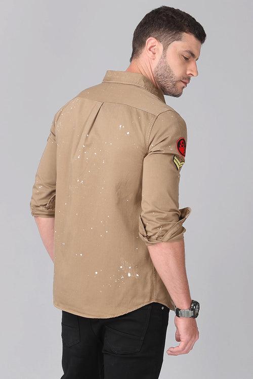 Suave Sand Brown Shirt | Relove