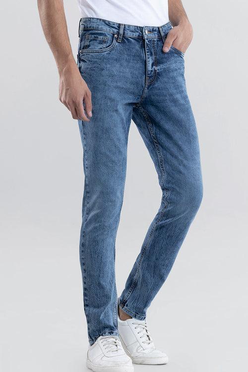 Wispy Pebble Blue Slim Fit Jeans | Relove