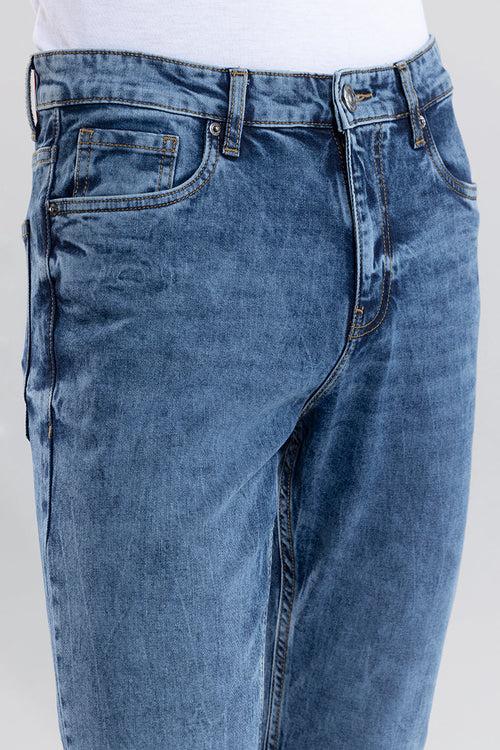 Wispy Pebble Blue Slim Fit Jeans | Relove