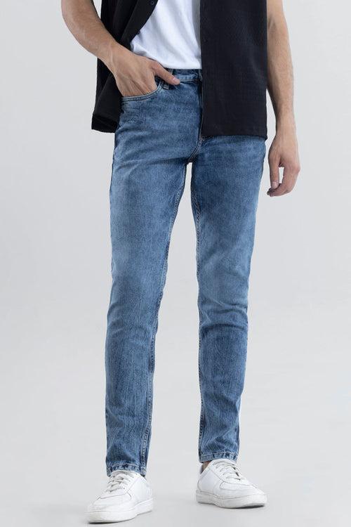 Wispy Pebble Blue Slim Fit Jeans | Relove