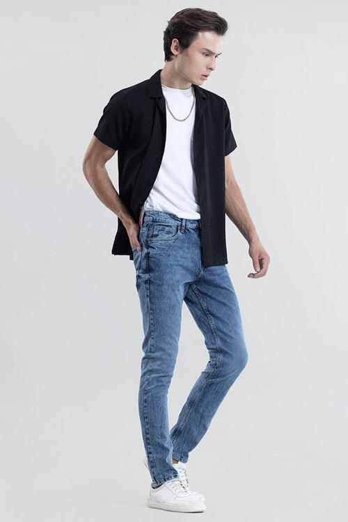 Wispy Pebble Blue Slim Fit Jeans | Relove