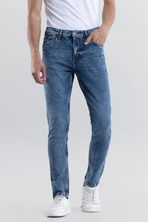 Wispy Pebble Blue Slim Fit Jeans | Relove