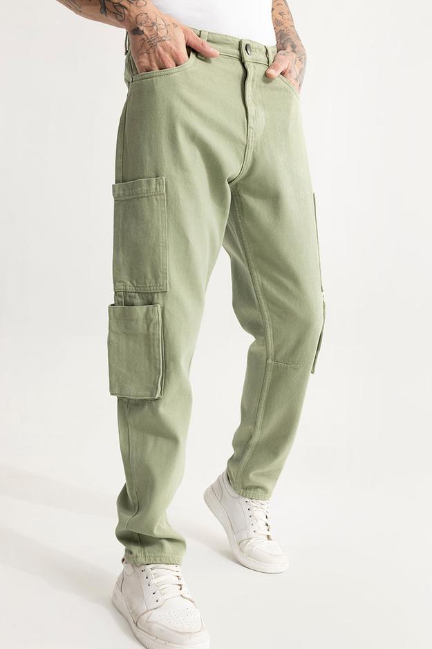 Void Green Baggy Fit Jeans | Relove