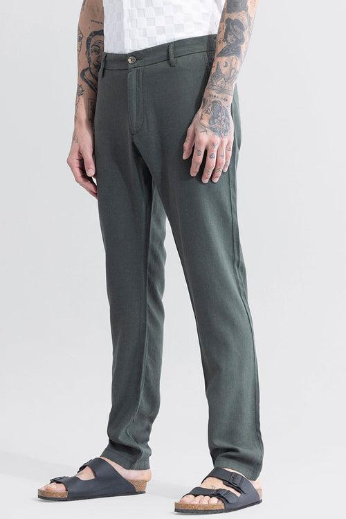 LinenLoom Olive Trouser | Relove