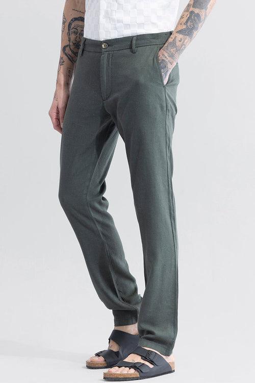 LinenLoom Olive Trouser | Relove