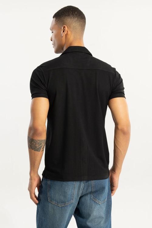 Dashy Black Shirt | Relove