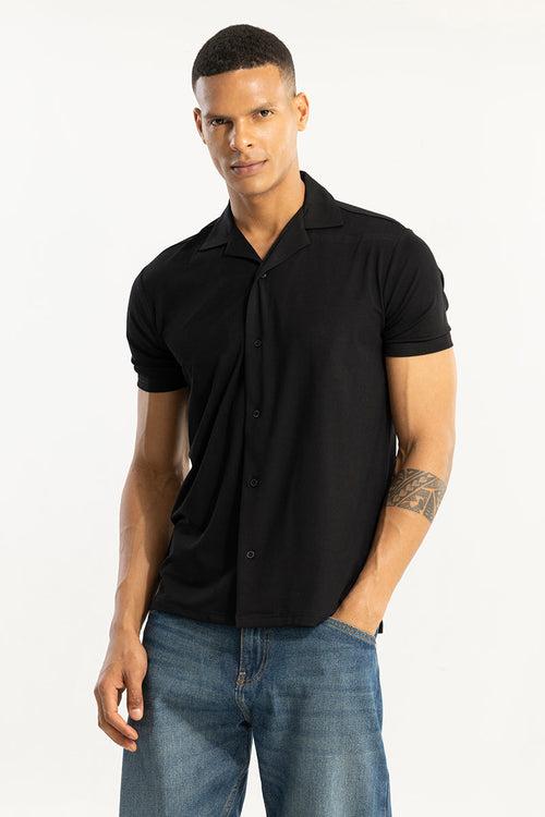 Dashy Black Shirt | Relove