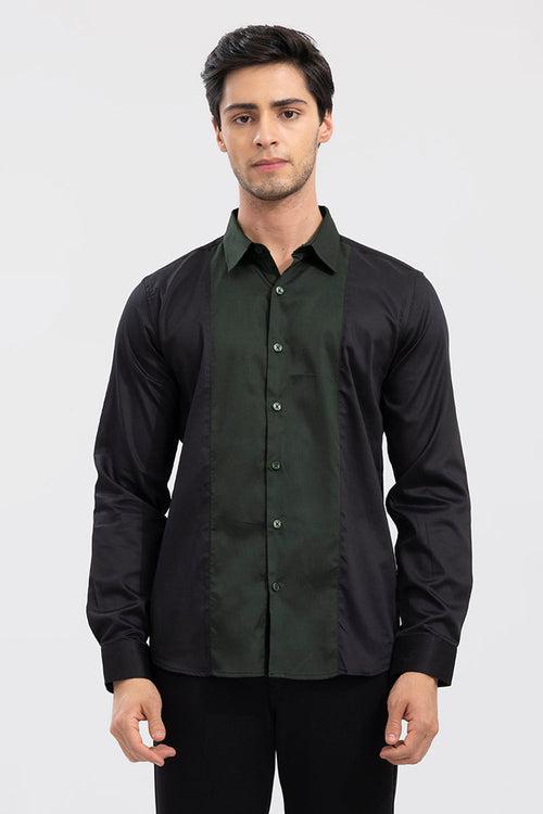 Centro Black Cut & Sew Shirt | Relove