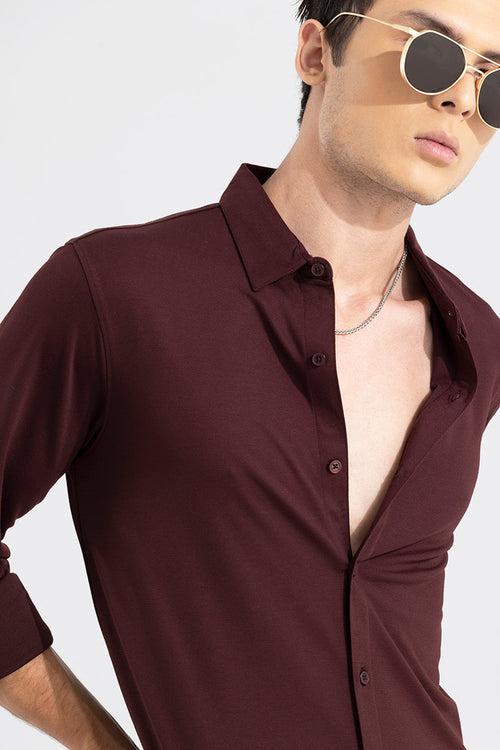 Flexile Maroon Shirt | Relove