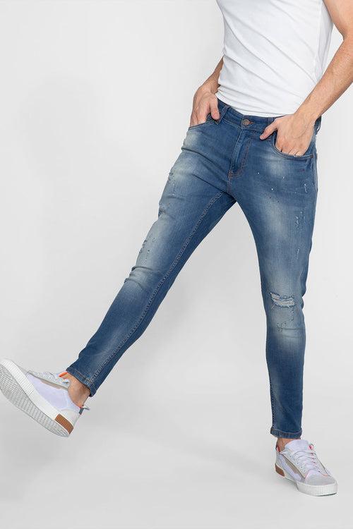 Fleek Grunge Blue Denim | Relove