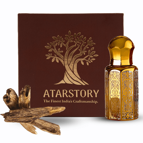 White Oudh Attar Perfume | Alcohol Free Roll On for Daily use | Long Lasting | Unisex | 12 ml