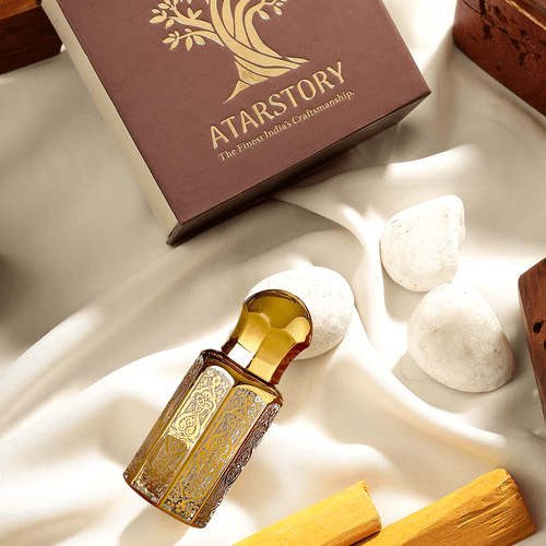 White Oudh Attar Perfume | Alcohol Free Roll On for Daily use | Long Lasting | Unisex | 12 ml