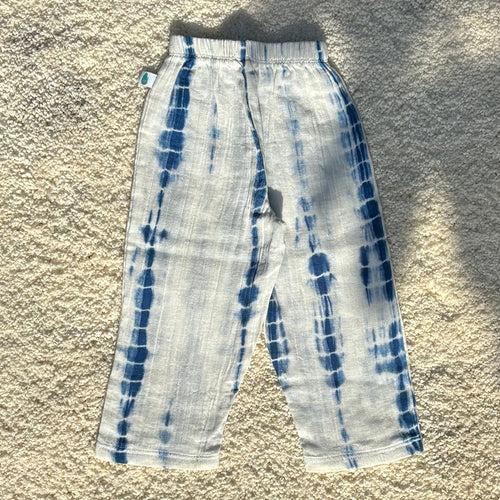 Cotton Pant for Kids | Greek Blue