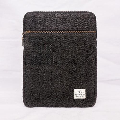 Hemp Laptop Sleeve Bag | Black | 15-16 inches