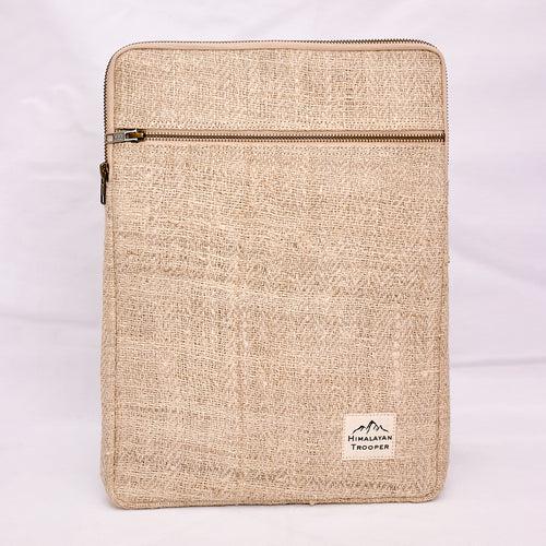 Hemp Laptop Sleeve Bag | Natural | 15-16 inches