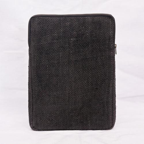 Hemp Laptop Sleeve Bag | Black | 13-14 inches