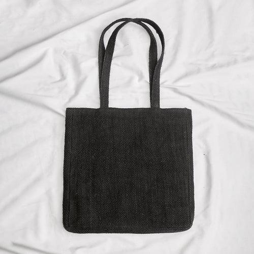 Hemp Tote Bag | Tannin Black