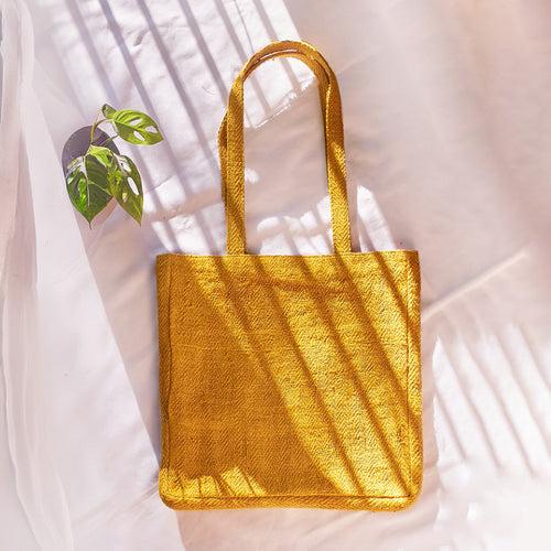 Hemp Tote Bag | Turmeric Yellow